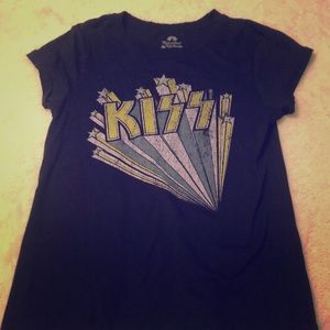 Recycled Karma KISS Stars Tee